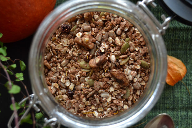 autumn fall muesli granola herbst müsli